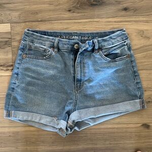 American Eagle curvy mom jeans shorts